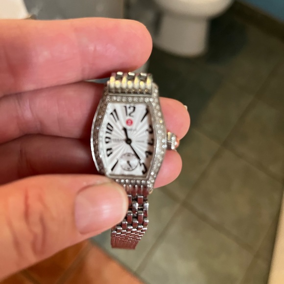 Michele Urban, Diamond watch, Sapphire crystal, Water resistant, Swiss movement - Picture 9 of 15